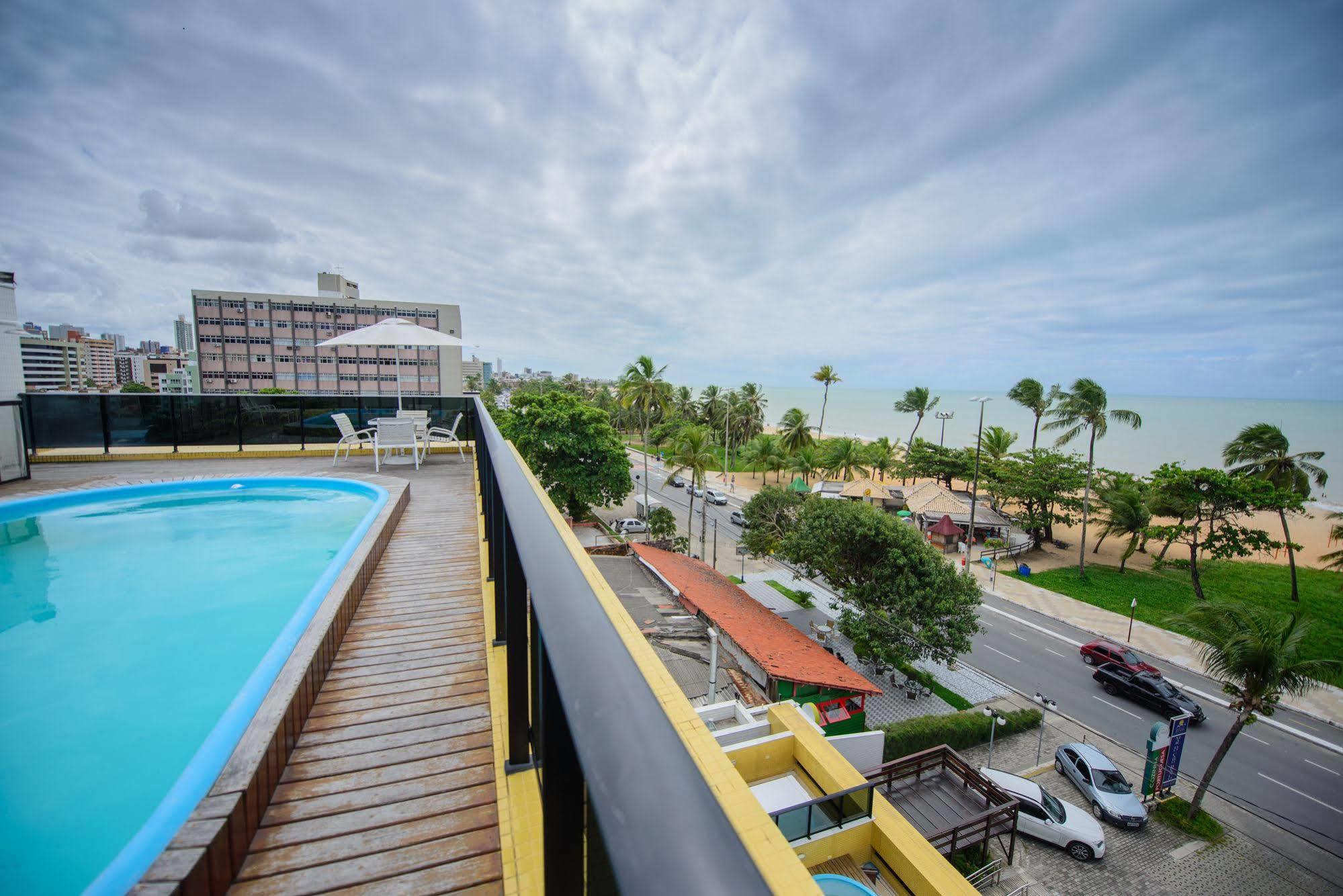 Flat Mar Do Cabo Branco Residence João Pessoa Exterior foto